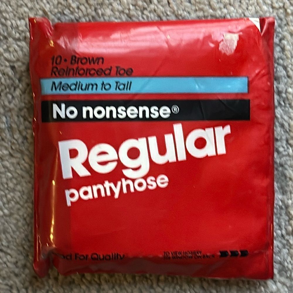 No Nonsense Regular Pantyhose in Brown!